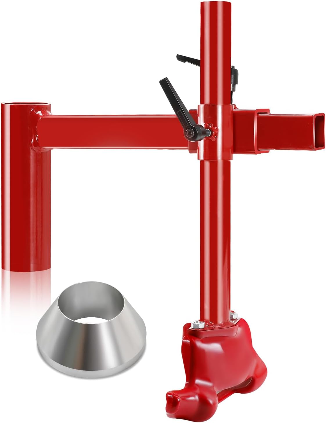 Manual Tire Changer Duck Head Kit, Portable Tire Changer Duck Head Tire Changer without Silver Cone, Fit for 16"-21" Wheels, Compatible with Most Car, Trucks, SUVs, ATV Tires