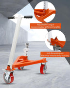 Heavy Duty Trailer Dolly, Portable Trailer Mover with 1-7/8" Ball Trailer Mover 3500 lb Tongue Weight, Angle & Ball Head Height Adjustable, Suitable for RV Boat Motorcycle Jet Ski